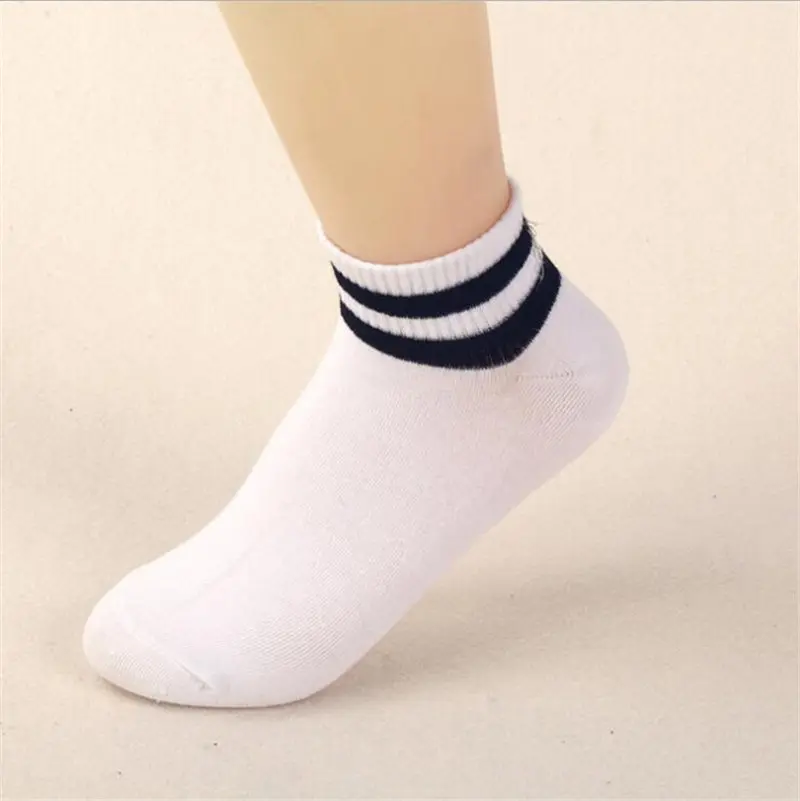Классический Для женщин и девочек 2 хлопчатобумажные носки в полоску в стиле ретро "Old School" в стиле "хип-хоп" для скейтеров модные носки белая рубашка harajuku в Корейском стиле дешево - Цвет: 1