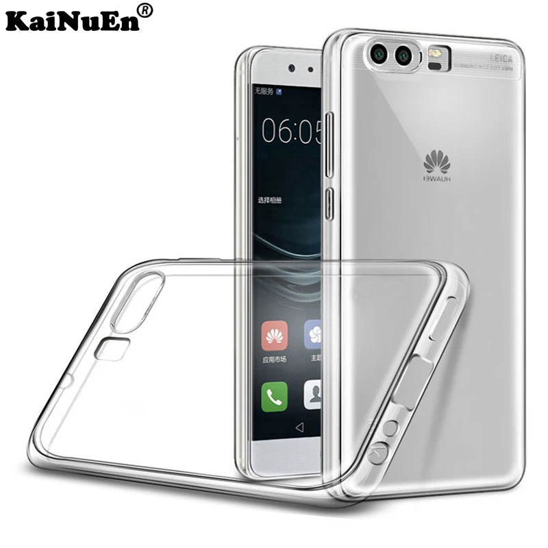 

kainuen luxury soft tpu mobile back coque cover case for huawei p10lite plus p 10 original Ultra Thin transparent phone p10lite