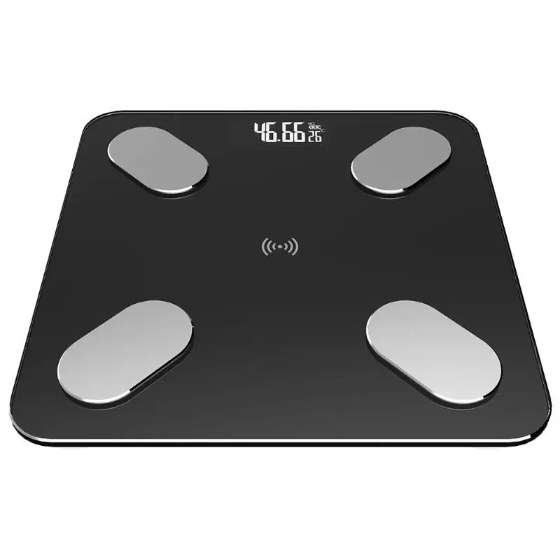 Bluetooth Body Fat Scale-Smart BMI Scale цифровые беспроводные весы для ванной, анализатор состава тела с приложением для смартфона