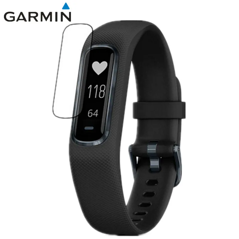 

3 Pcs LCD Screen protector Guard Cover Shield Film for Garmin Vivosmart4 Vivosmart 4 GPS HD anti-scratch electrostatic PET film