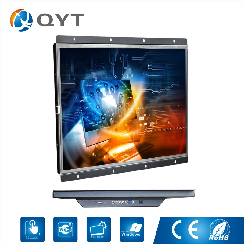 

19 inch monitor industrial touch panel pc monitor 19" lcd tft monitro computer