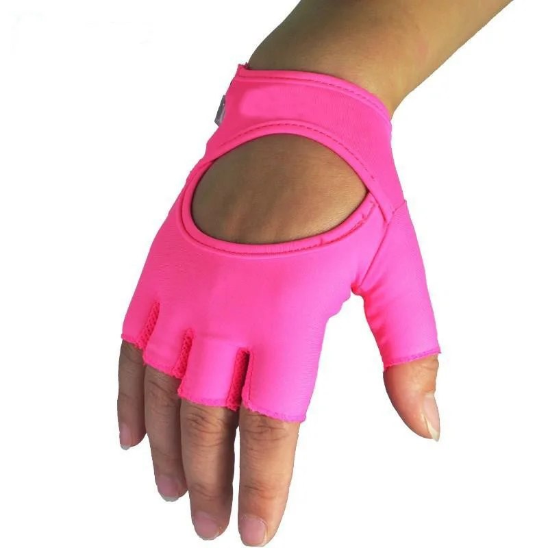 SO695 Women Female Fitness Gloves Weightlifting Dumbbell Gloves Gym Body Training Fitness Sports