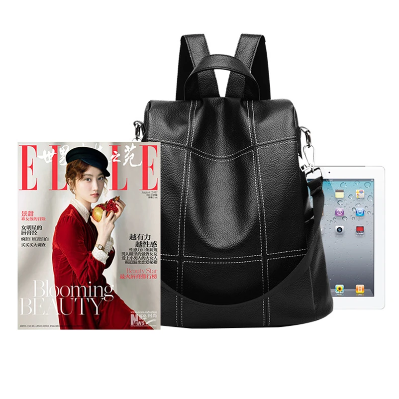 Nevenka Waterproof Oxford Backpack Women Fashion Black Backpacks Leather Bottom Backpack for Girls Large Capacity Satchels 201813