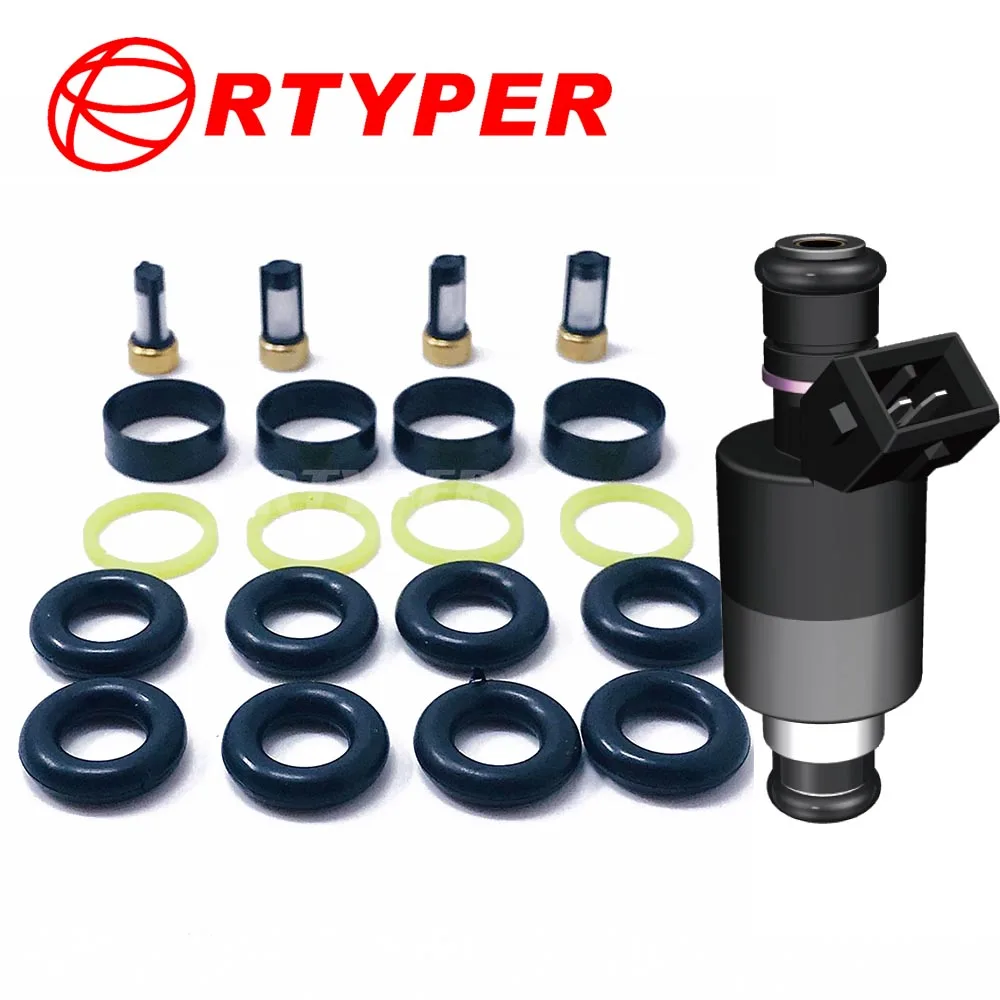 

4 Sets Fuel Injector Repair Kits 03005 For DELPHI Chevrolet GMC FJ10035