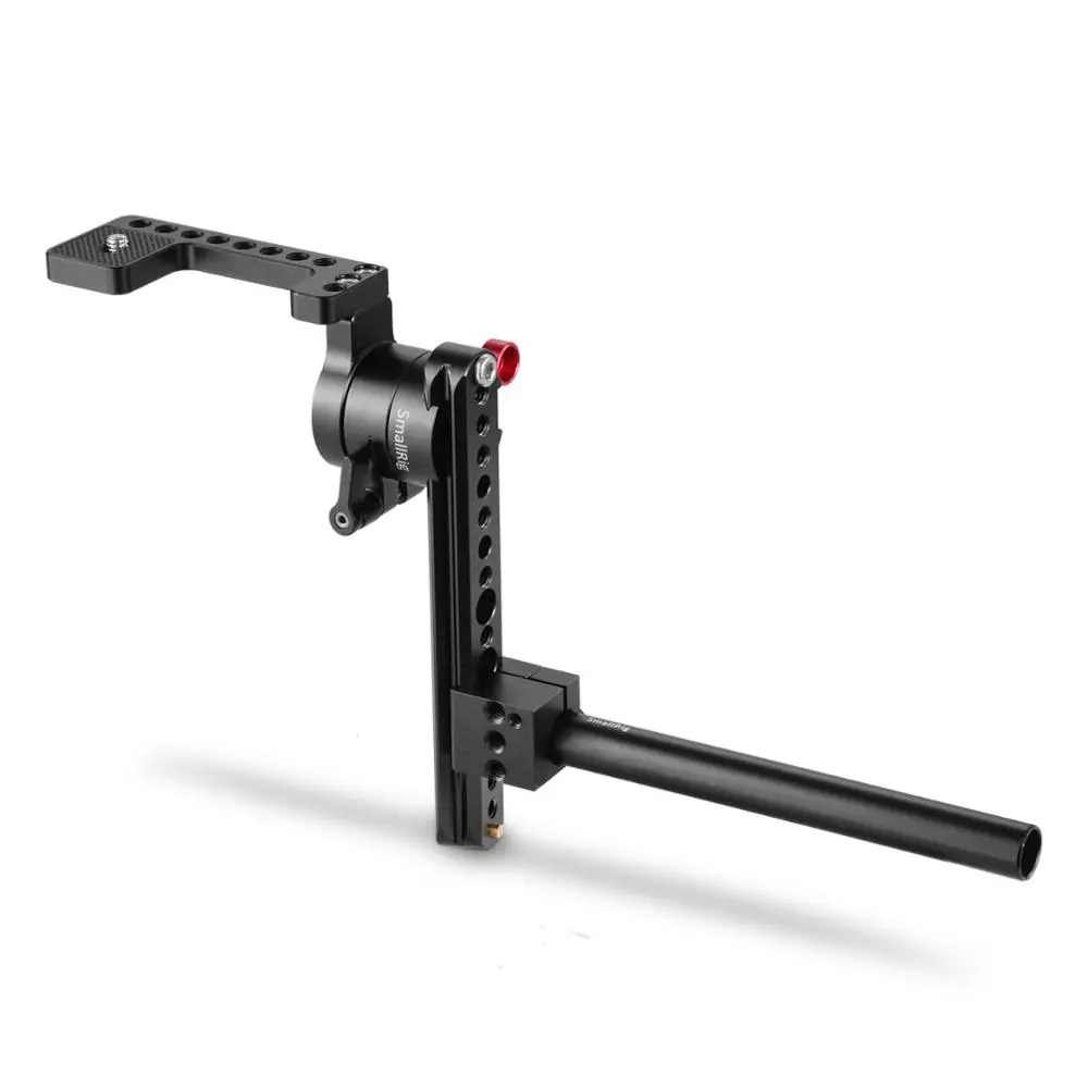 SmallRig EVF Mount with 15mm Rod Adjustable Monitor Holder Feature with Nato Rail Quick Release 158