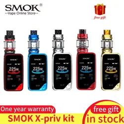 Оригинал SMOK X-priv комплект с 8 мл TFV12 принц Танк 225 W испаритель X priv Mod электронная сигарета SMOK вейп набор VS G-priv 2