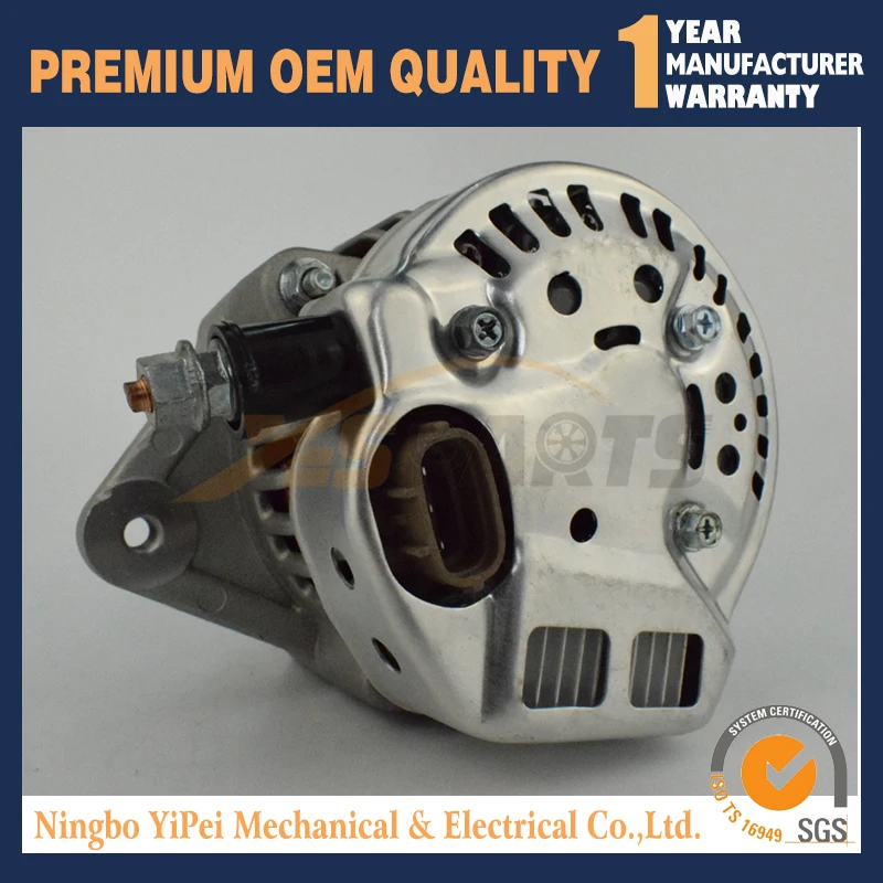 

AM879908 LVA12357 TY25243 New Alternator for Yanmar Denso 12V 129423-77200