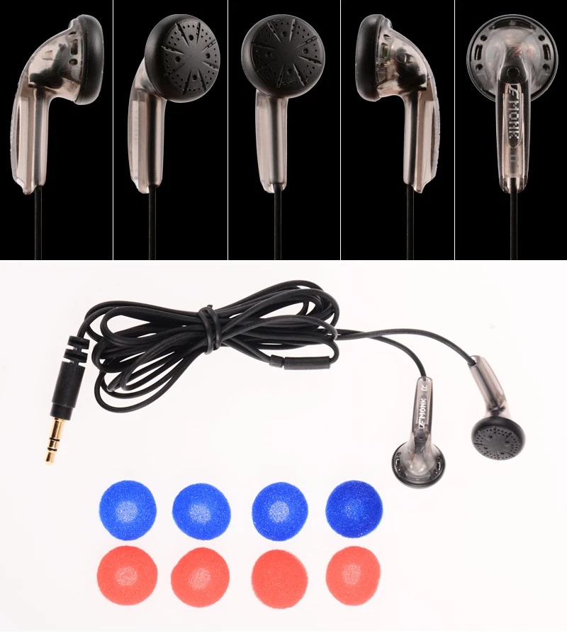 VE MONK Plus проводные наушники fone de ouvido в ухо Hi-Fi стерео гарнитура без микрофона с плоской головкой наушники для iPhone Xiaomi