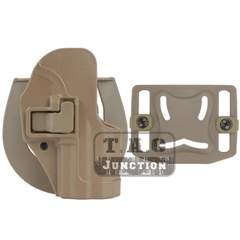 

Tactical CQC Serpa Concealment Quick Right Hand Waist Paddle Belt Loop Pistol Holster Gun Case Pouch for Taurus PT111 G2