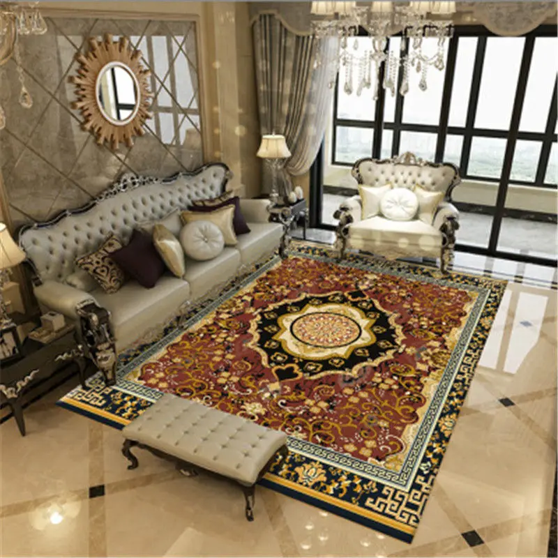 Винтажные персидские ковры и коврики для дома, гостиной, спальни, синие, красные, марокканский стиль, коврики, диван, журнальный столик, коврик для пола, распродажа - Цвет: 8