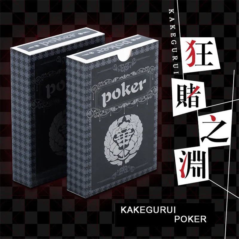 Аниме Kakegurui покер компульсивное Картежник Yumeko Jabami игра в карты Косплэй