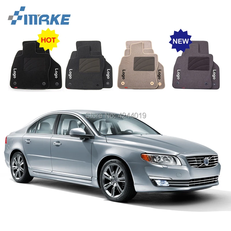 For Volvo S80 Car Floor Mats Front Rear Carpet Complete Set Liner