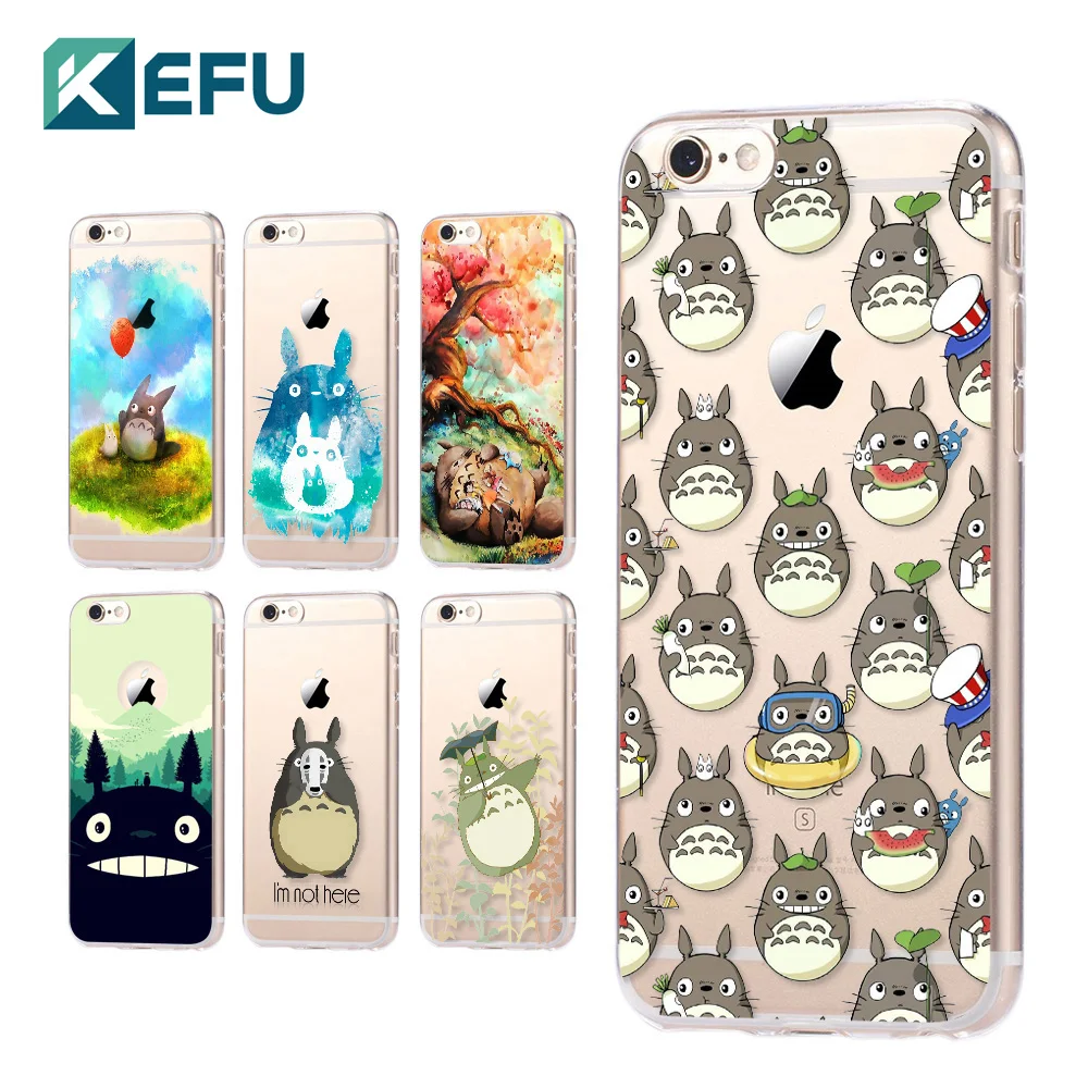 coque iphone 5 silicone totoro