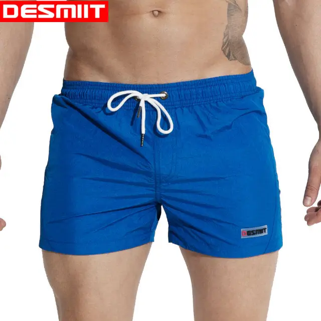 Desmiit Swimwear Men Swimming Shorts for Men Swim Trunks Sexy Bright