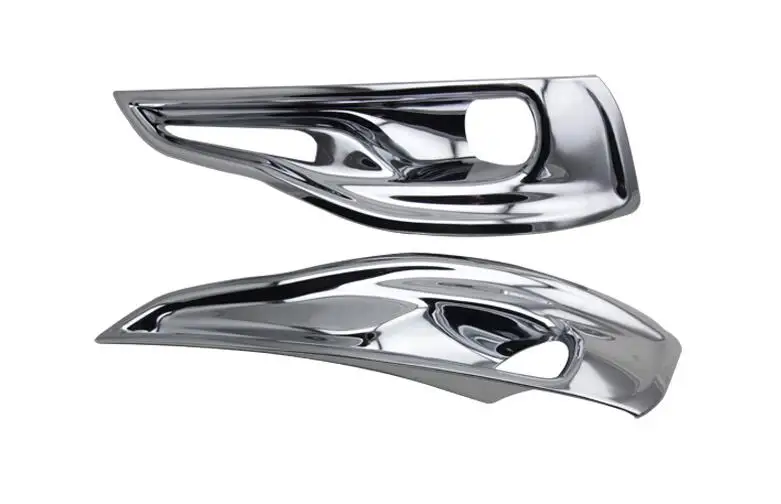 2p передняя противотуманная фара Накладка для Citroen C4L 2012 2013 2014|Хромирование| |