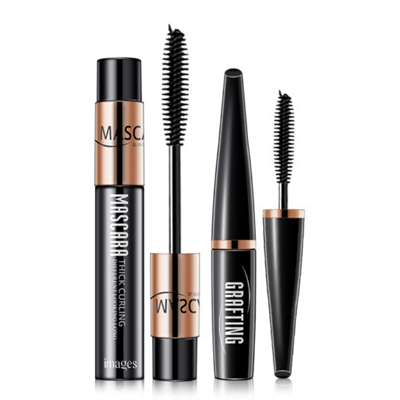 4d Silk Fiber Eyelash Mascara Waterproof Eyelashes Makeup Long Lasting