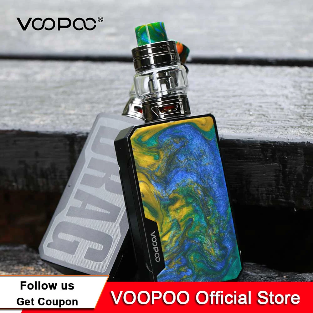 

US CZ Warehouse VOOPOO Drag 2 TC Kit 5ml UFORCE T2 Tank 177W Output Uforce U2 N3 Coil Electronic Cigarette Vs Drag Mini Kit