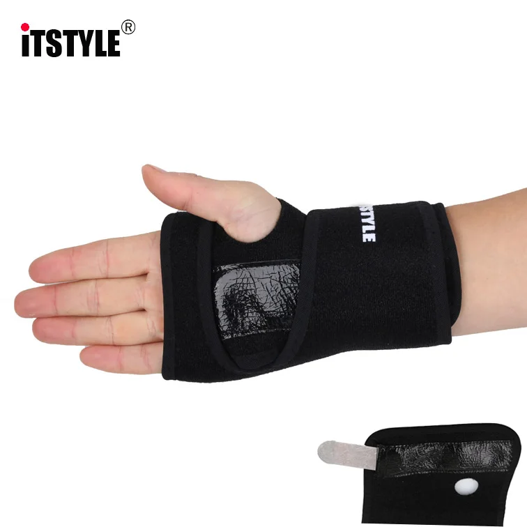 

Removable Spring Steel Wrist Support Splint Fractures Carpal Tunnel Sprain Mouse Hand Sport Wristbands Wrist Bracers