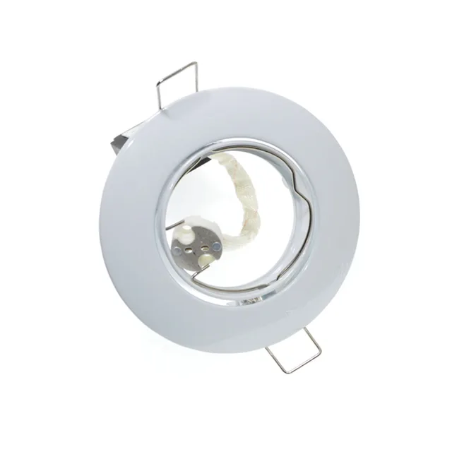 4pack Ecog 12v Halogen Spotlight Fitting White Color Mr16 Socket 4pack Ecog 12v Halogen Spotlight Fitting White Color Mr16 Socket Light Frame For Led Bulbs Can