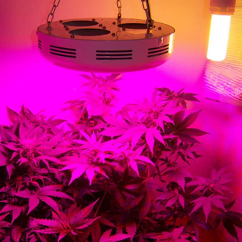 

4pcs/lot 90w high power plants growing lights ufo led grow light for indoor greenhouse growing with 7 bands full spectrum