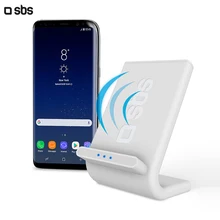 Беспроводное ЗУ QI Fast Charger 10W desk stand function, белый, SBS