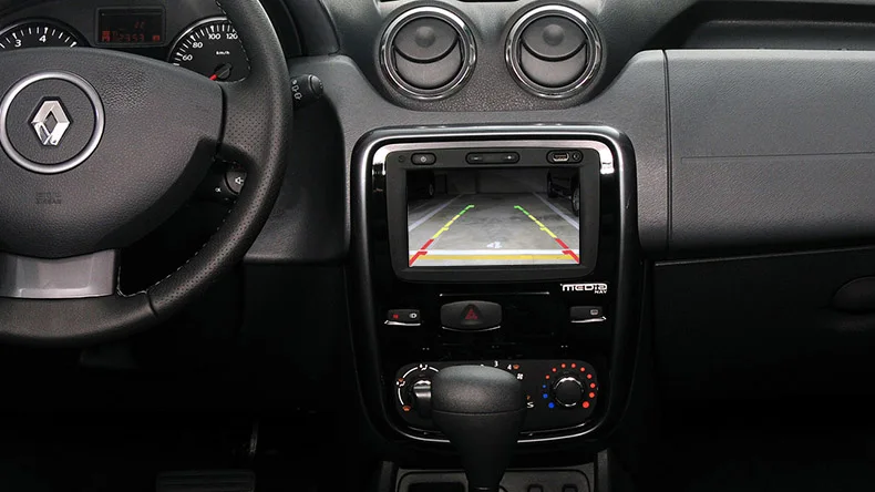 Автомобильная камера заднего вида для Renault Duster/для Dacia Duster/HD широкоугольный объектив с реле питания Авто резервная камера заднего вида