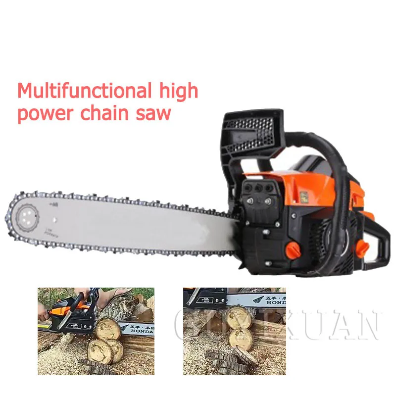 

High-power two-stroke chain saw logging saw cutting tree machine multi-function chain saw
