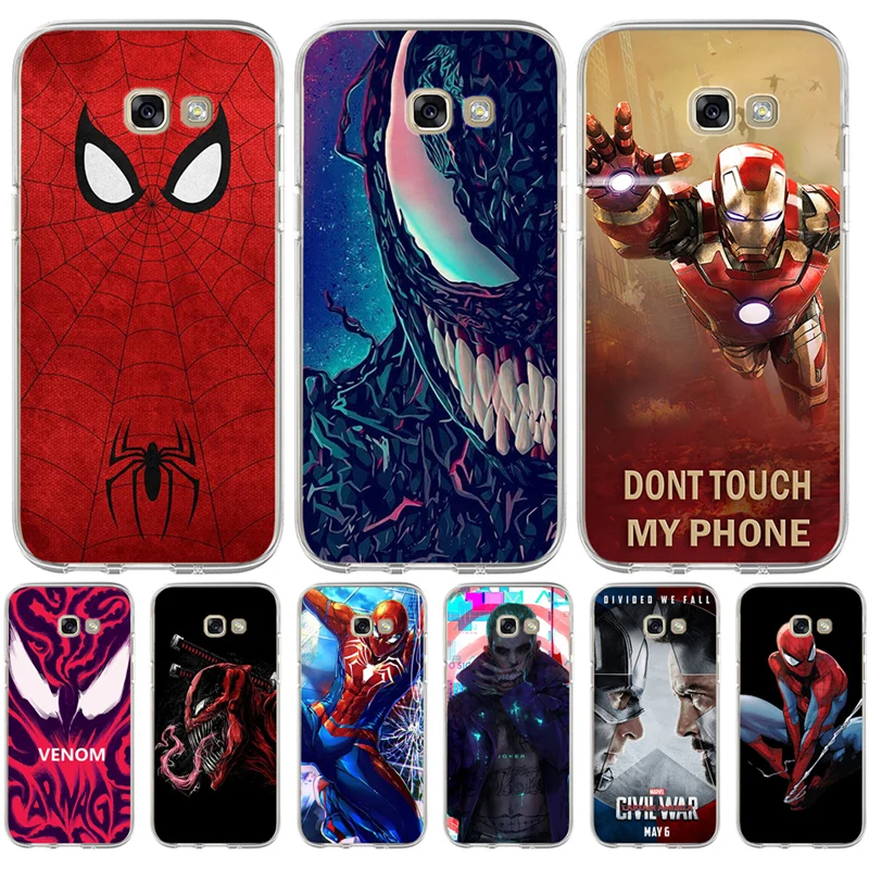 Для Samsung Galaxy J3 J5 J7 2017 года ЕС 2018 J2 Prime G530 Note 8 9 Pro Grand A6 Plus A8 A7 J6 J8 чехол Joker venom Железный