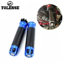 Для HONDA CB1000F CB1000R CB750 CB1000 CB1300 сертификатом от сертификационной 1300 мотоцикла универсальный 7/" 22 мм ручка руль из углеродного волокна для ручки