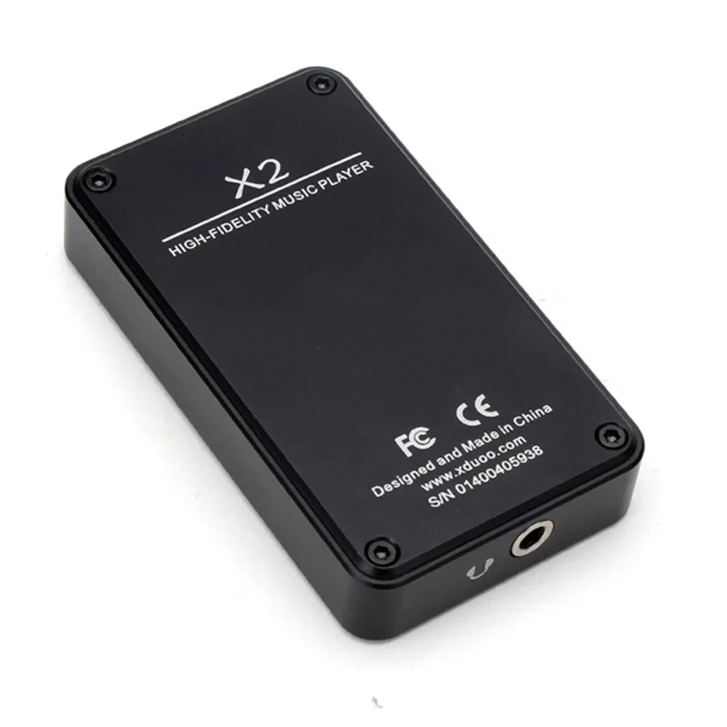 XDUOO X2 металлический HIFI MP3 плеер MP4 профессиональный аудио плеер без потерь 0,9" OLED экран Поддержка 32 Гб TF MP3 WMA APE FLAC WAV