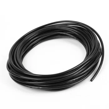

15 Meter 49.2Ft 6mm x 4mm Pneumatic Air PU Hose Pipe Tube Black