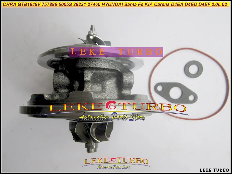 CHRA GTB1649V 757886-5005S 28231-27460 HYUNDAI Santa Fe KIA Carens D4EA D4ED D4EF 2.0L