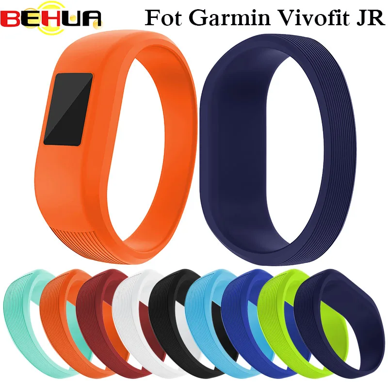 Замена Браслеты Ремешок для Garmin vivofit JR часы кремния ремешок Застежка для Garmin vivofit JR часы браслет