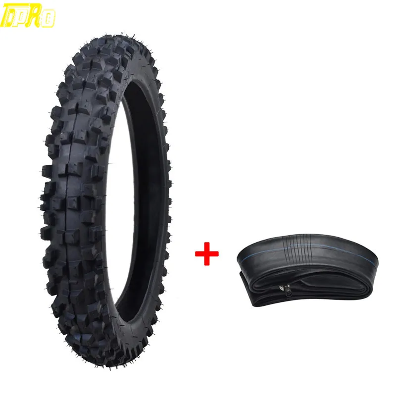 New Motorcycle Tire Tyre with Tube 2.50 14 60/100 14 Motocross Off Road
