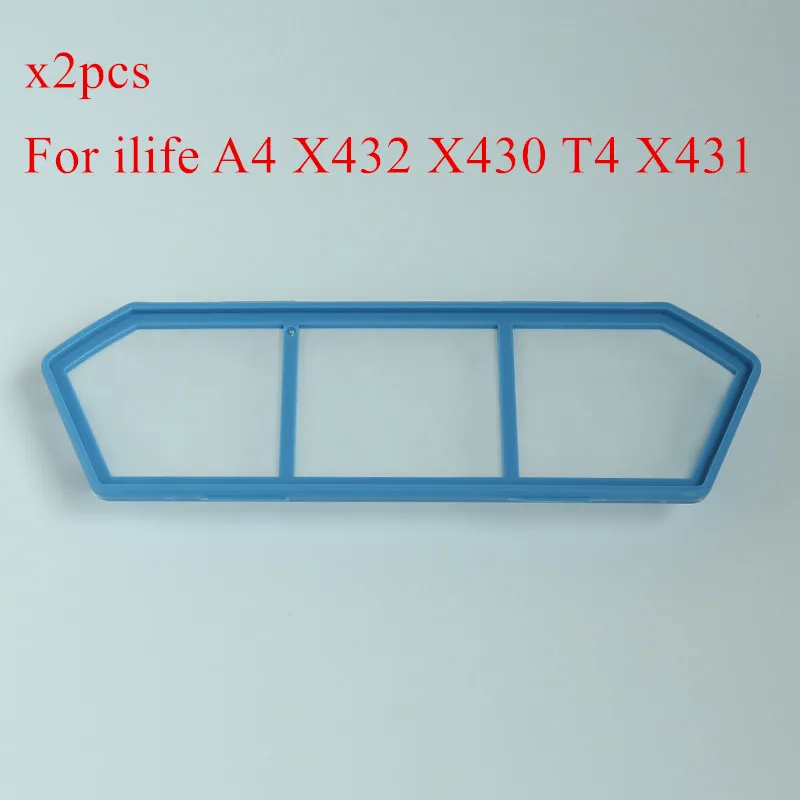 Фильтр НЕРА Для ILIFE A4 X432 X430 A40 X431 детали для робота-пылесоса A4S 2 шт. | Бытовая
