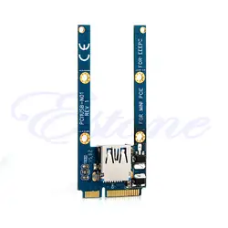 Bgektoth USB 2.0 Wi-Fi Bluetooth адаптер Mini PCIe mpcie USB Порты и разъёмы карты