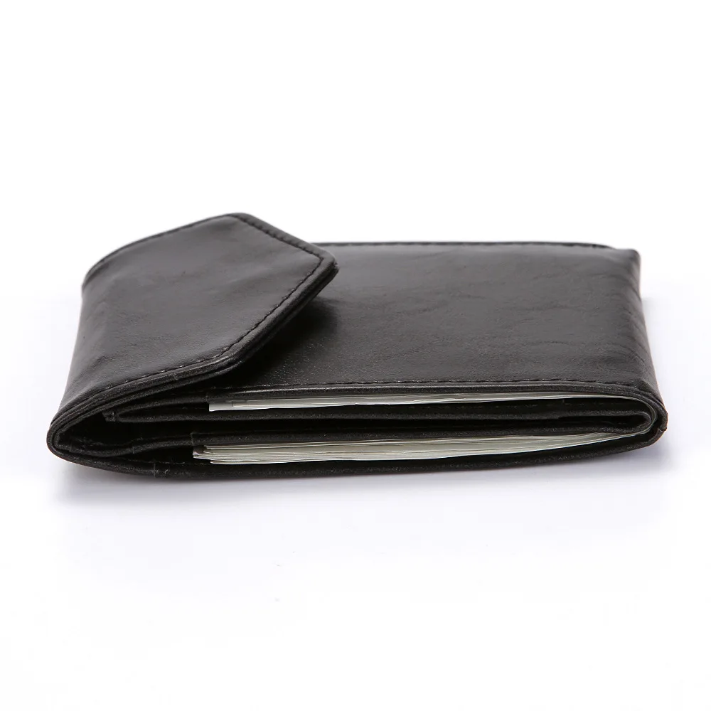 

CUIKCA fashion Korea Card Holder Purse Short Wallet Hasp Mini Vintage Men card wallets holder FGS361
