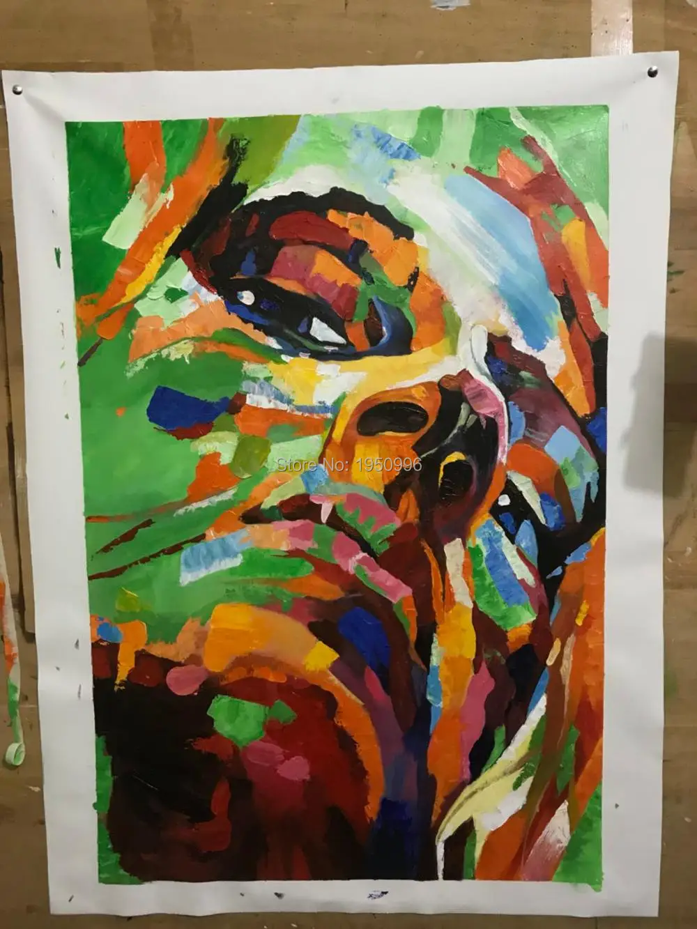 

100% ручная работа, масляная живопись, Современная Мужская картина для портрета, картина лица для настенного декора, масляная живопись, носилки для современного дома