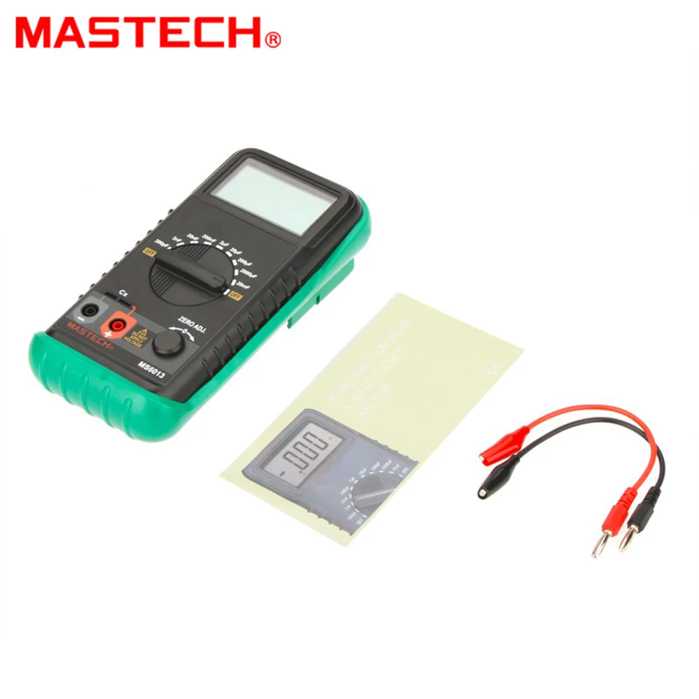 MASTECH MY6013A Multimètre Condensateur Testeur tecrep Digital Capacimètre MASTECH MY6013A Multimètre Condensateur Testeur tecrep Digital Capacimètre
