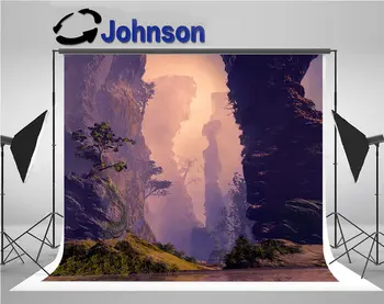

rocky mountain Landscape Observes Rocky Formations Cloudy backdrops Vinyl cloth High quality Computer print wall background