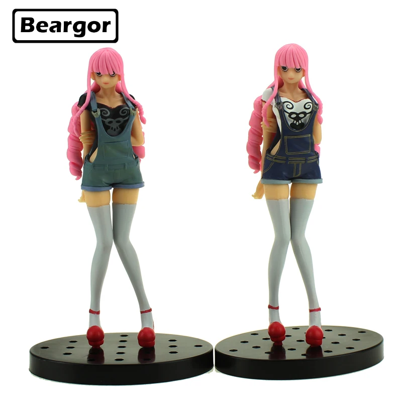 6 &quotone piece Аниме Perona джинсы Freak Ver. Футболка 2 цвета в коробке 16 см ПВХ фигурка