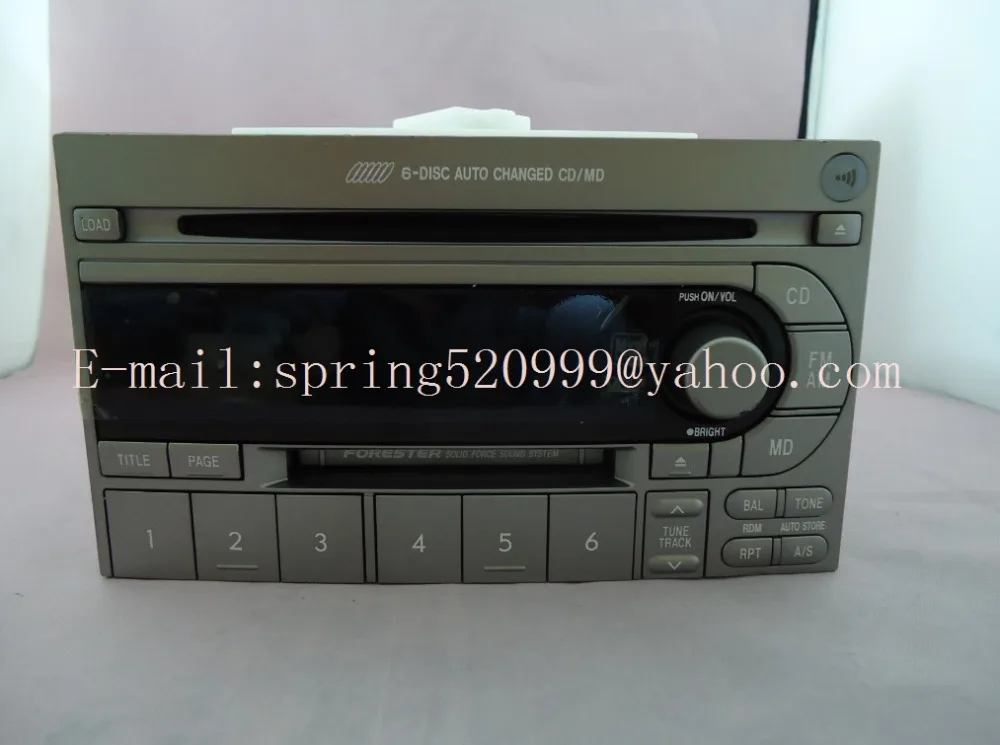 Новый Clarion 6-автоматической смены дисков CD/md для subru автомобиля радио Япония