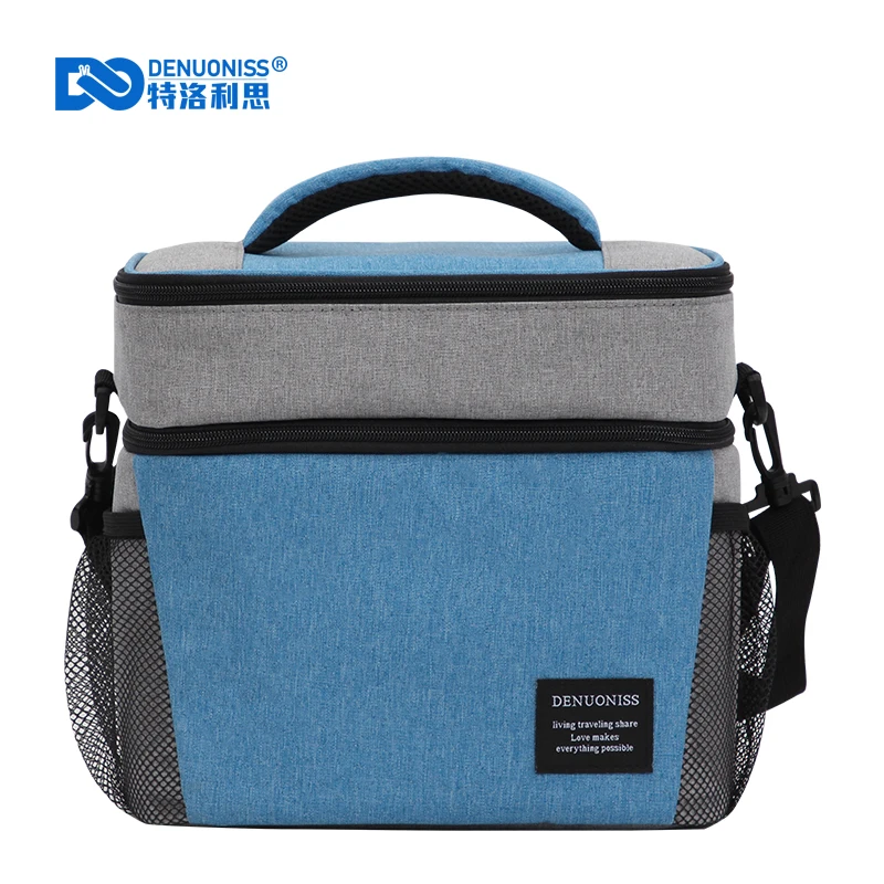 

DENUONISS Creative Double Insulation Cold Ice Bag Aluminum Foil Lunch Box Bag Fruit Red Wine Picnic Bag Cold Bag For Food