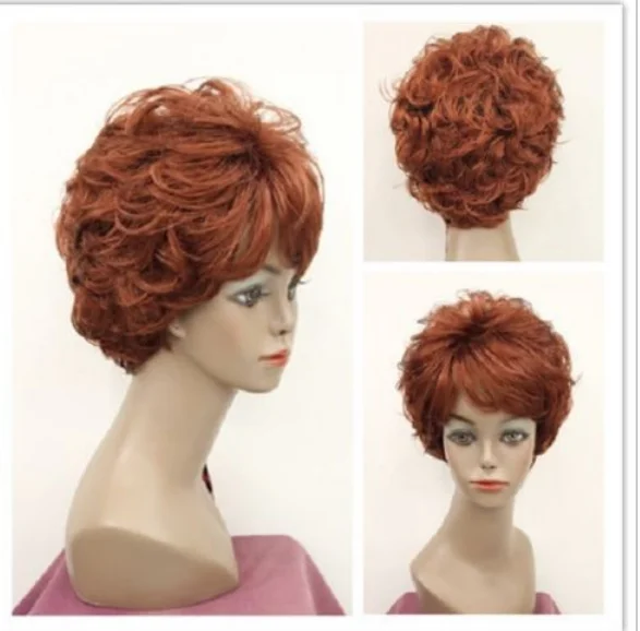 Suyushun1179 ++ горячая распродажа 40372# мода Fox красный короткие кудрявые женщин-женщин