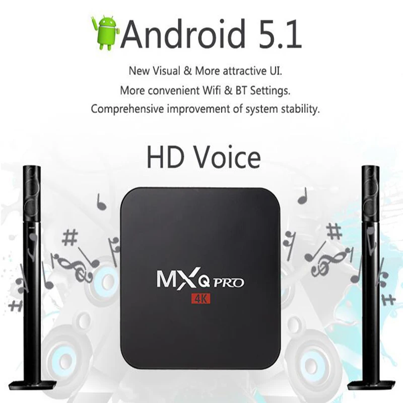 

HFLY MXQ-PRO Android tv box ultra HD 4K*2K multimedia play support web browser,2D/3D games,skype,youtube,facebook,support mouse
