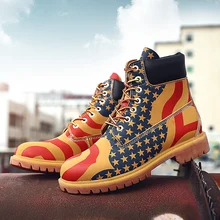 Мужские зимние ботинки из натуральной кожи; модные кожаные рабочие ботинки; неубиваемая Рабочая обувь; мужская обувь с защитой от проколов