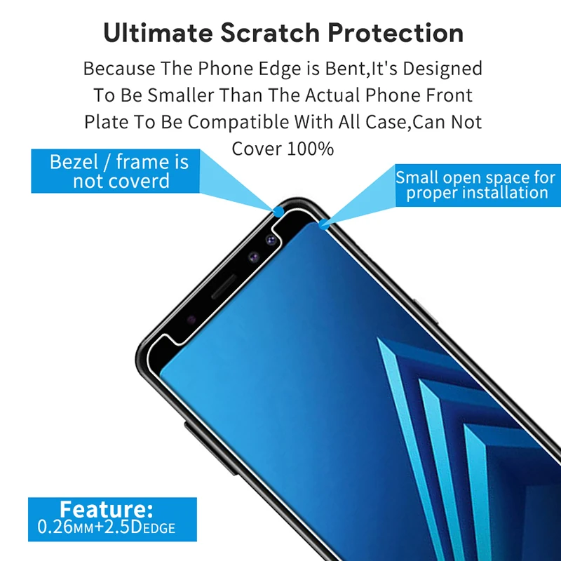 J6Plus Защитное стекло для Samsung J 4 6 J4 J6 Plus 2018 Защитные чехлы экрана на Cam Galaxy J4Plus 6J 4J