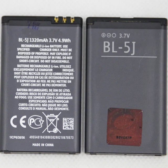 Bateria de substituição para celular nokia, xpressmusic n900 1320, nuron,  x6, c3, 5800, 5230 e 5233 _ - AliExpress Mobile