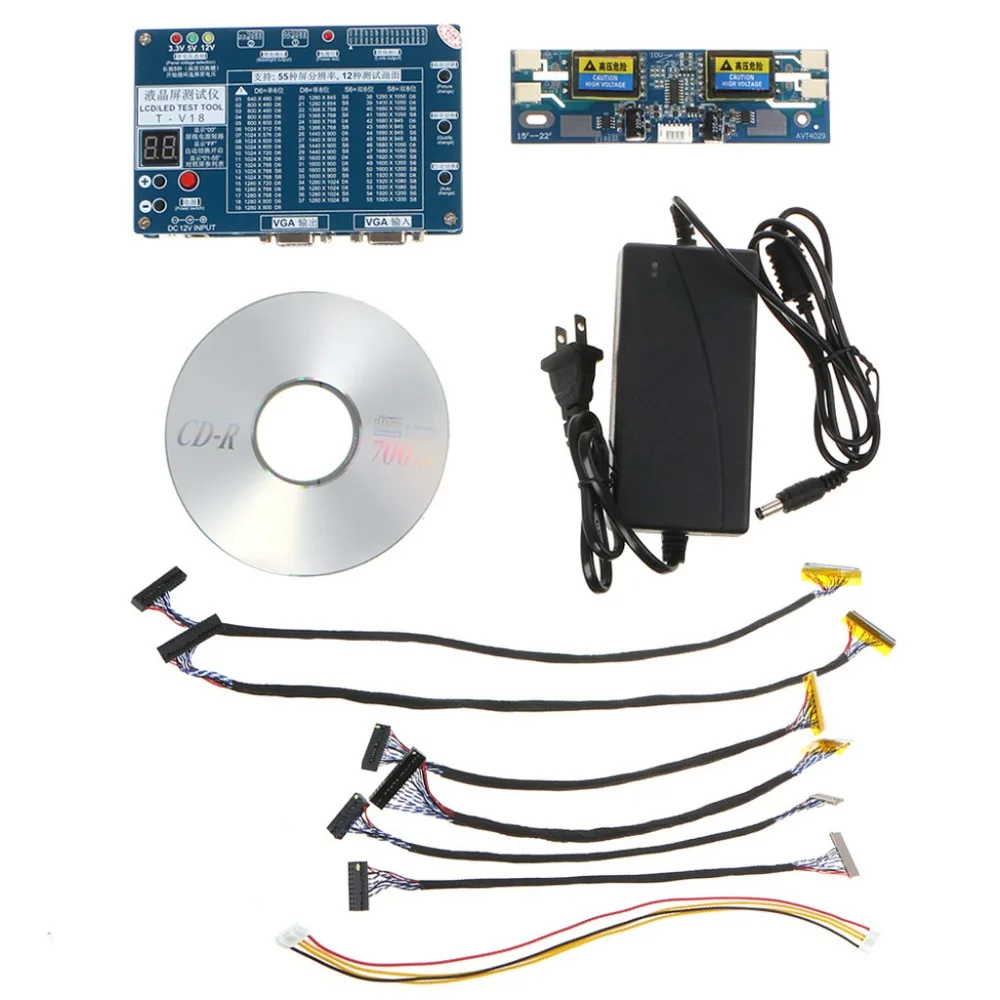 

Laptop TV/LCD/LED Test Tool Panel Tester Support 7 -84 Inch LVDS 6 Screen Line Jy23 19 Dropship