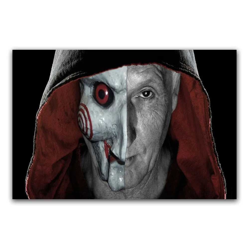 

MQ1587 Saw James Wan Horror Thriller Movie Film Print Hot New Art Poster Top Silk Light Canvas Home Decor Wall Picture Printings